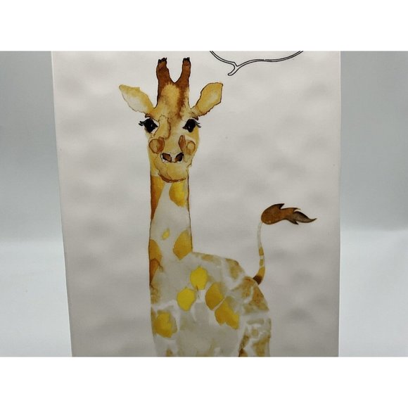 Pier 1 Giraffe Platter What's Up Buttercup Ironstone Bread Appetizers Cheese - Picture 8 of 16